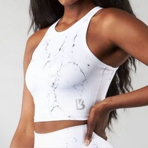 Buffbunny Aurora Marble Outdoor Gorpcore Running Yoga Hiking Cropped Tank S